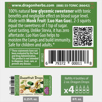 Thumbnail for Dragon Herbs Sweetfruit Drops 240ml (8floz)