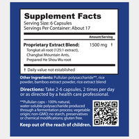 Thumbnail for Dragon Herbs TomKat 100 capsules (250mg)