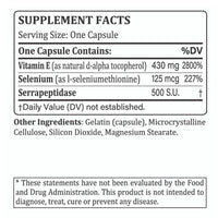 Thumbnail for Vitamin E (Dry E) - 500 IU - 60 caps (WAM Essentials)