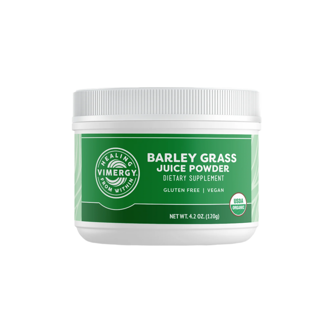 Vimergy Herbs - USDA Organic Barleygrass Juice Extract Powder 120g (Trial Size)
