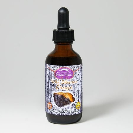 Dragon Herbs Wild Siberian Chaga Drops 2 fl. oz. (60 ml)