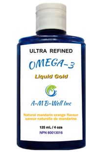 Thumbnail for Best Before December 2026 - Pharmaceutical Grade Fish Oil, Liquid Gold (125ml/4floz 5000mg)