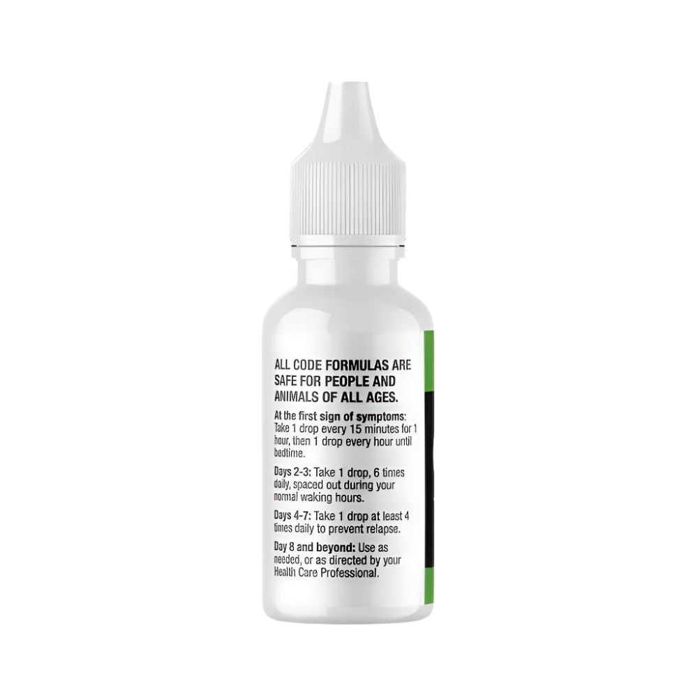 CODE Health | AntiV (aka RESILIENCE) | Each 15ml bottle contains approx. 300 servings