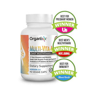 Thumbnail for Organixx | Multi-Vita-Maxx wholefood multivtiamin (90 caps) | Fermented botanical blend