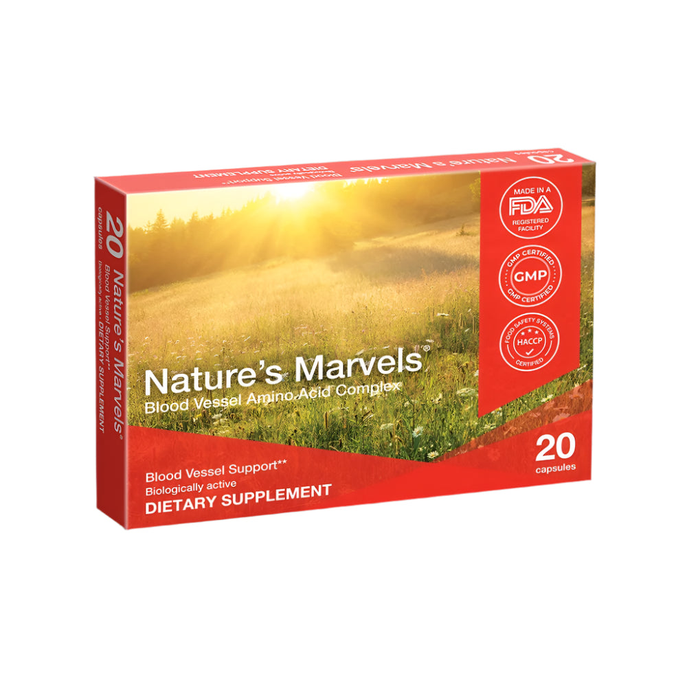 Blood Vessel Bioregulator (Nature’s Marvels™)| 20 capsules