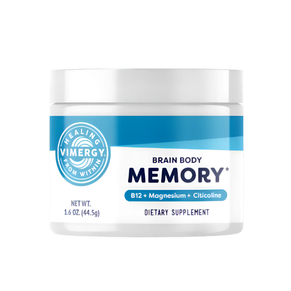 Vimergy Herbs - Brain Body Memory 44.5g (Citicoline, Magnesium Glycinate, B12)