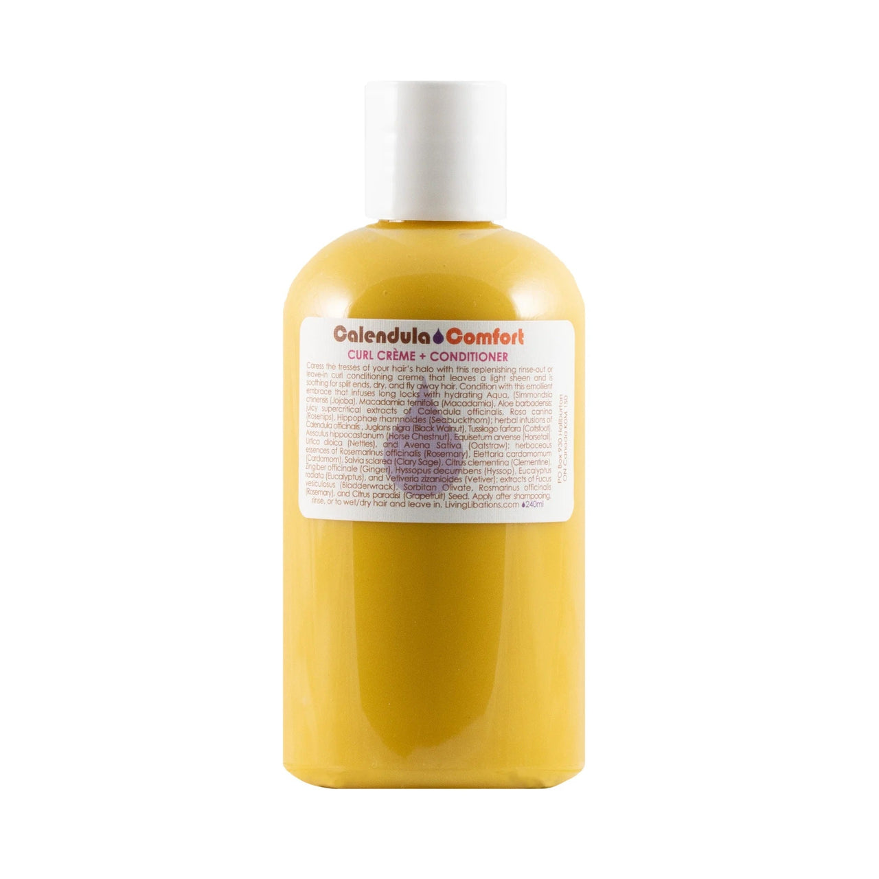 Living Libations Calendula Comfort Curl Creme + Conditioner 240ml