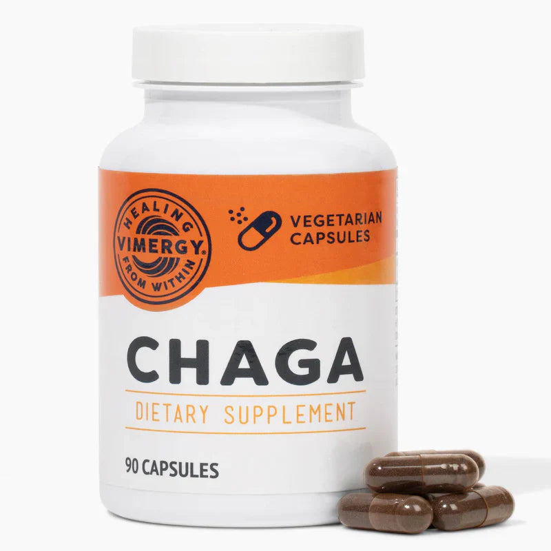 Vimergy Herbs - Organic Chaga Capsules (90caps)