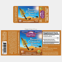 Thumbnail for Dragon Herbs - Desert Cistanche Mini Drops 0.25oz (7.5ml)
