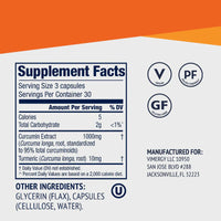 Thumbnail for Vimergy Herbs - Curcumin with Turmeric 90caps