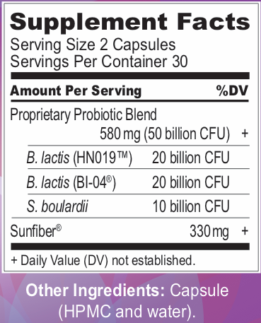 Body Ecology - GI Distress Relief Probiotic (60caps)