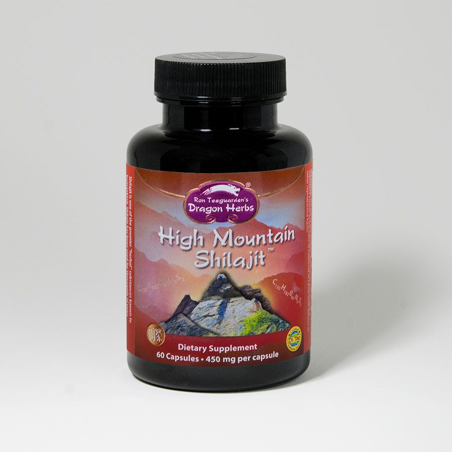 Dragon Herbs High Mountain Shilajit 60caps (450mg)