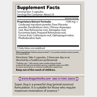 Thumbnail for Dragon Herbs Super Jing 100caps (500mg)