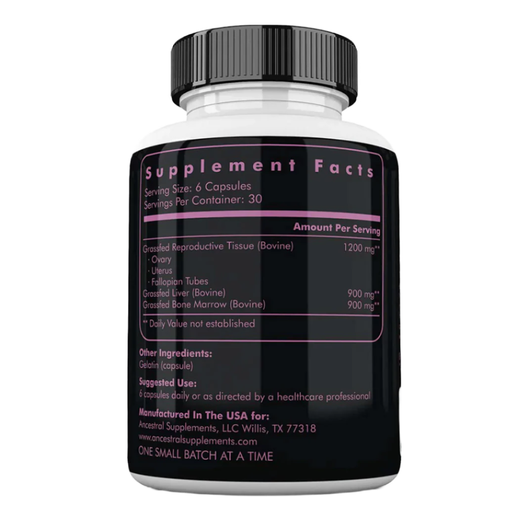Ancestral Supplements -  Female Enhancement Mixture (FEM) 180caps (500mg)