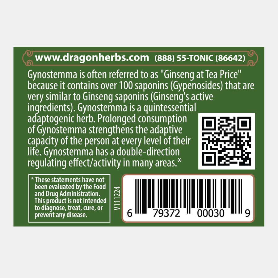 Dragon Herbs | Gynostemma Drops | 2 fl oz |