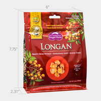 Thumbnail for Dragon Herbs Longan Fruit 170g