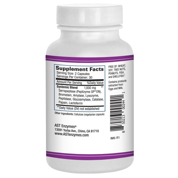 AST Enzymes - Immuno SEB (60caps)