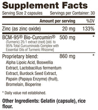 Thumbnail for Infla-Kine 60 Capsules (Aidan Products)