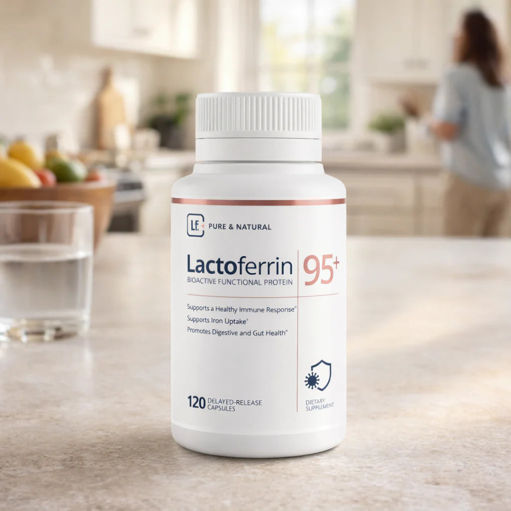 Lactoferrin Co - Lactoferrin Powder 95+ 300mg (120caps)