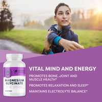 Thumbnail for Vimergy Herbs - Magnesium Glycinate 180caps