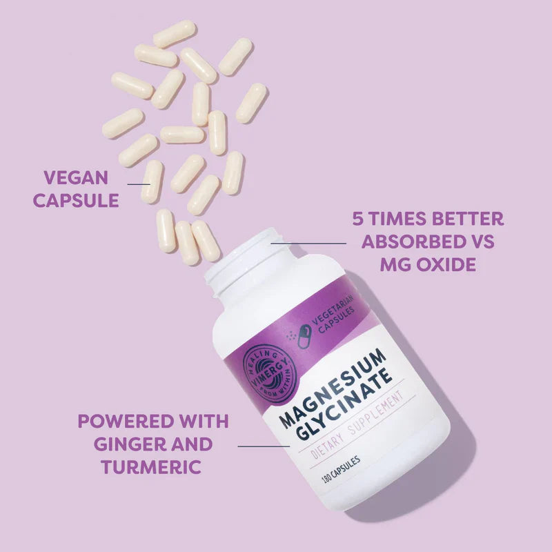 Vimergy Herbs - Magnesium Glycinate 180caps