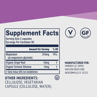 Thumbnail for Vimergy Herbs - Magnesium Glycinate 180caps
