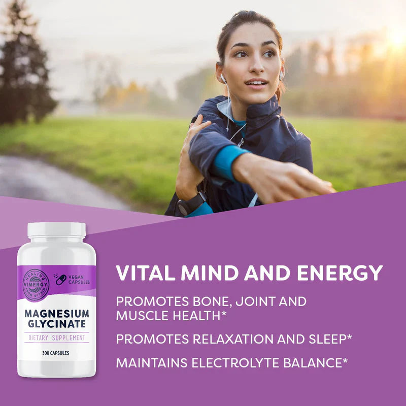 Vimergy Herbs - Magnesium Glycinate 300caps