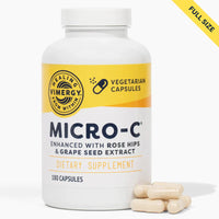 Thumbnail for Vimergy Herbs - Micro-C (Vitamin C enchanced with Rose-hips and Grape Seed Extract) 180caps