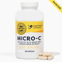 Thumbnail for Vimergy Herbs - Micro-C (Vitamin C enchanced with Rose-hips and Grape Seed Extract) 300caps