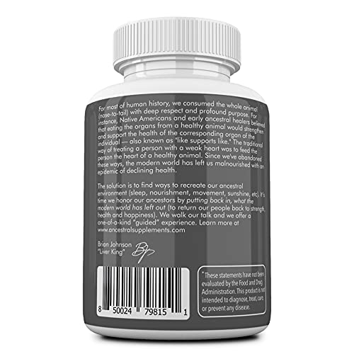 Ancestral Supplements - Ancestral Minerals 180caps 756mg