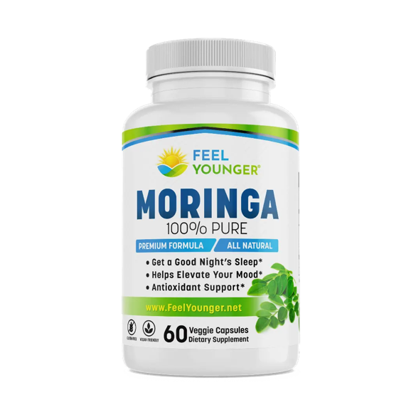 Feel Younger - Moringa 800mg 60caps