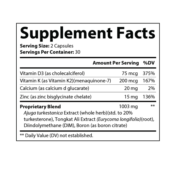 Clubhouse "Brawn" Formula (60 capsules)