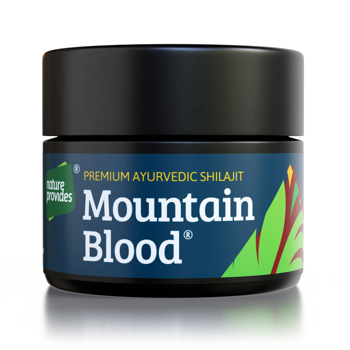 Nature Provides - Mountain Blood (30g) | 100% certified real shilajit resin (formerly called Pitchblack)
