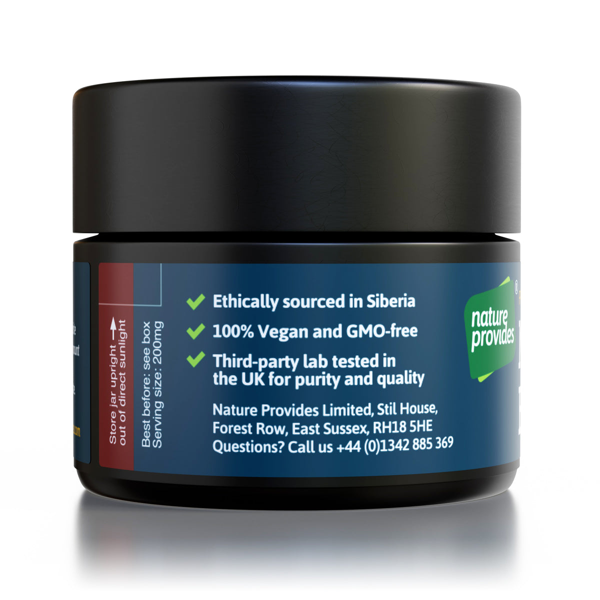 Nature Provides - Mountain Blood (30g) | 100% certified real shilajit resin (formerly called Pitchblack)