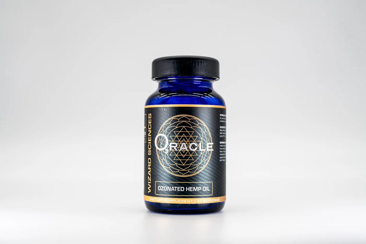 Wizard Sciences - O₃RACLE 60caps (Ozonated Hemp Oil)