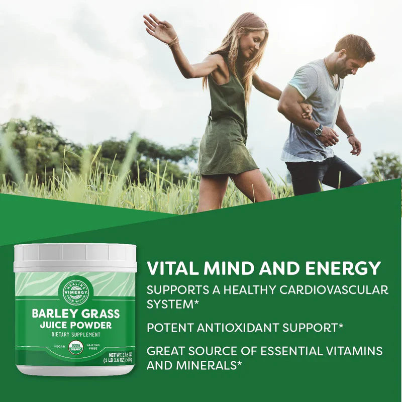 Vimergy Herbs - USDA Organic Barleygrass Juice Extract Powder 500g
