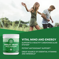 Thumbnail for Vimergy Herbs - USDA Organic Barleygrass Juice Extract Powder 250g