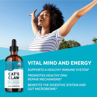 Thumbnail for Vimergy Herbs - Cats Claw 10:1 60ml (Trial Size)