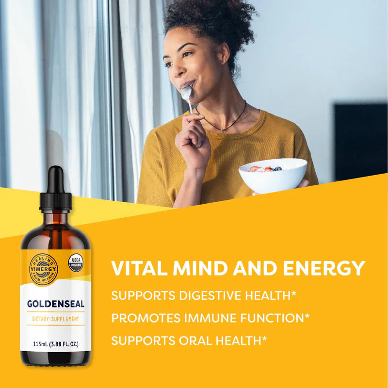 Vimergy Herbs Goldenseal 10:1 (115ml)