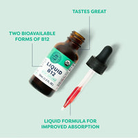 Thumbnail for Vimergy Herbs - Liquid B12 (30ml)