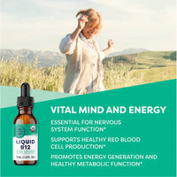 Thumbnail for Vimergy Herbs - Liquid B12 (30ml)