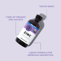 Thumbnail for Vimergy Herbs - Liquid Zinc Refill (240ml)