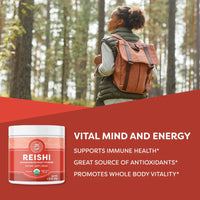 Thumbnail for Vimergy Herbs - USDA Organic Reishi Extract 50g