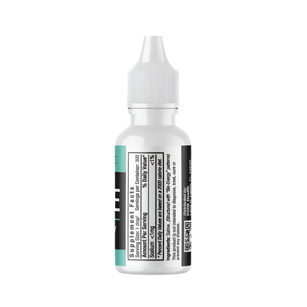 CODE Health | BREATHE (Pulmonary Formula) | Each 15ml bottle contains approx. 300 servings