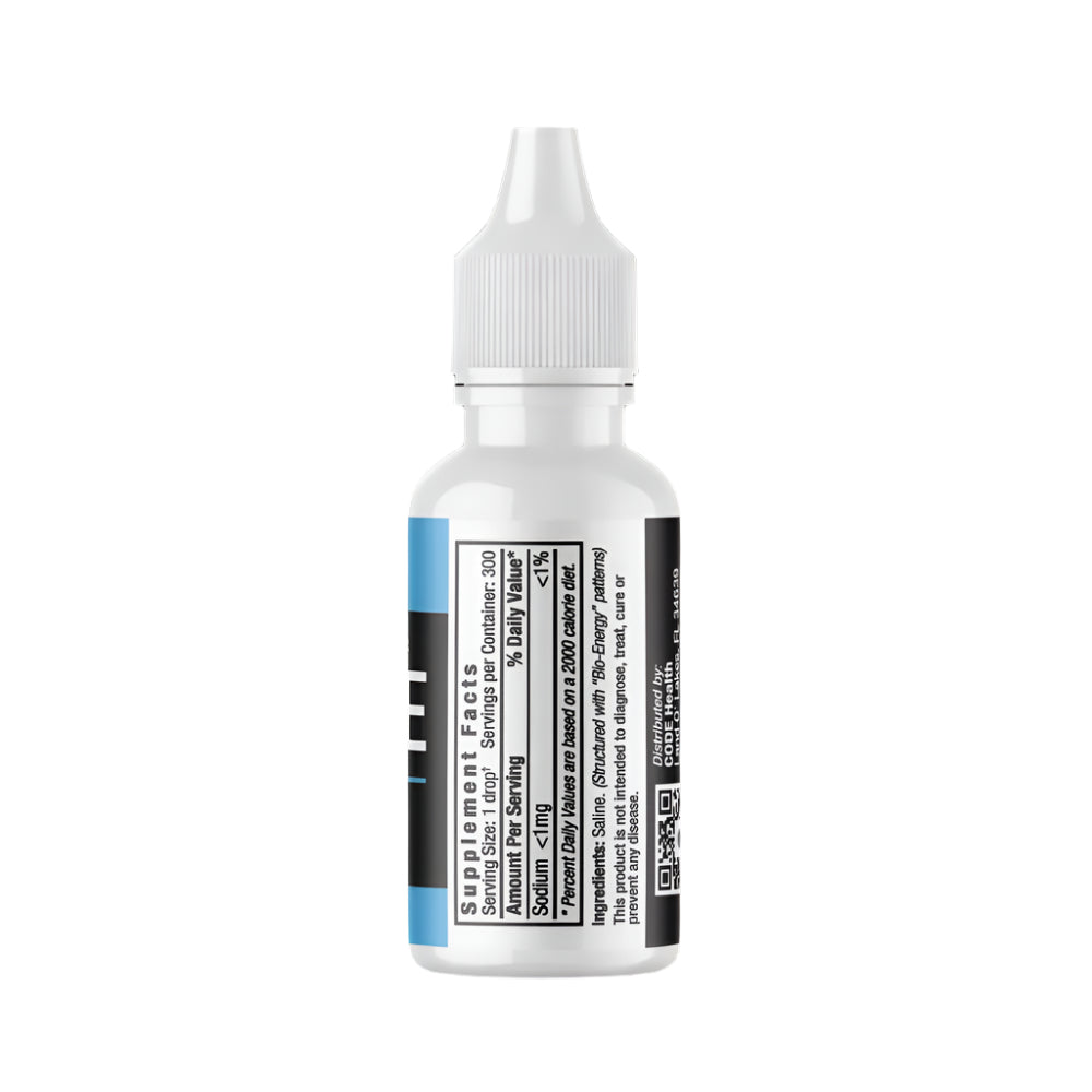 CODE Health | REACT (Allergy Formula) | Each 15ml bottle contains approx. 300 servings