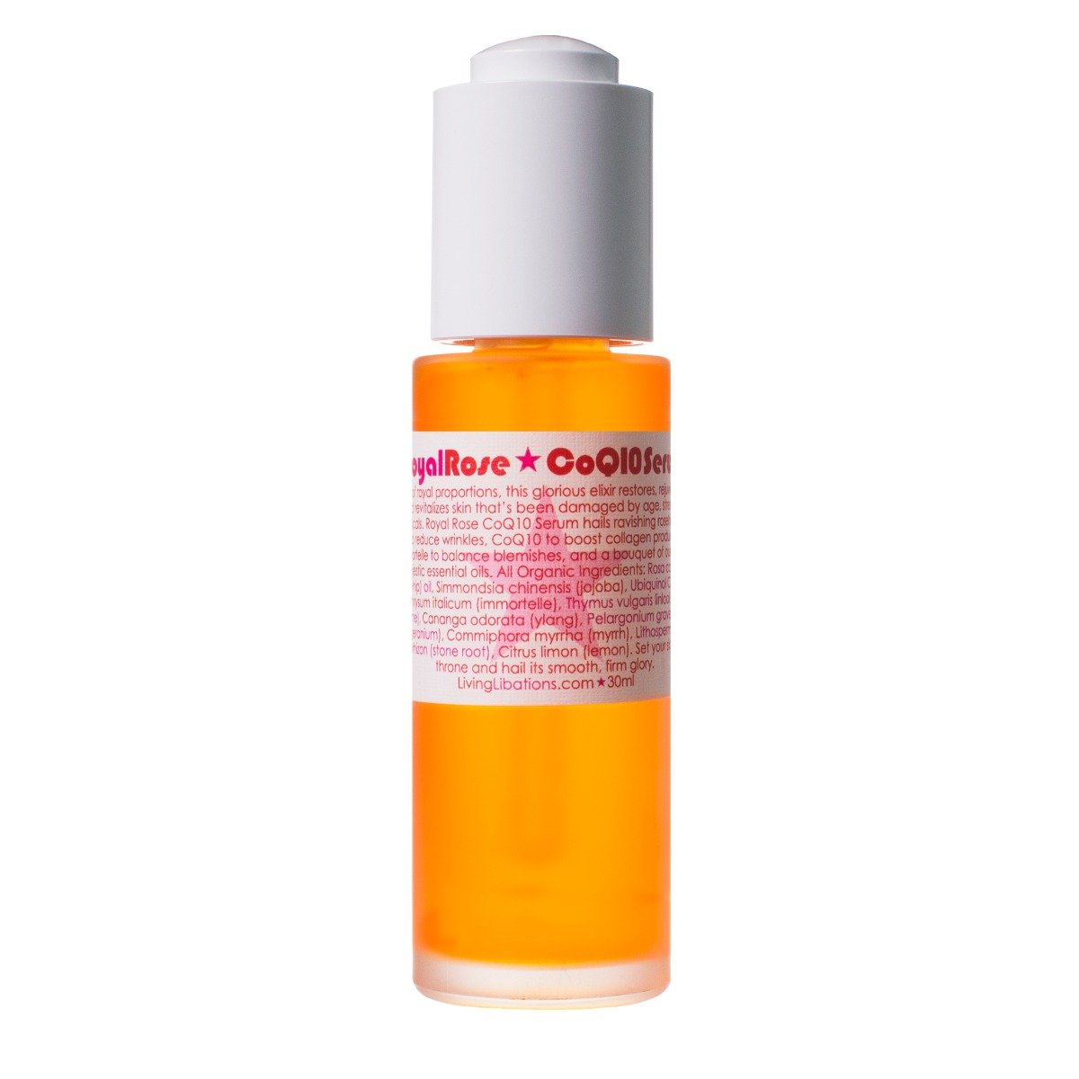 Living Libations Royal Rose CoQ10 Serum 30ml