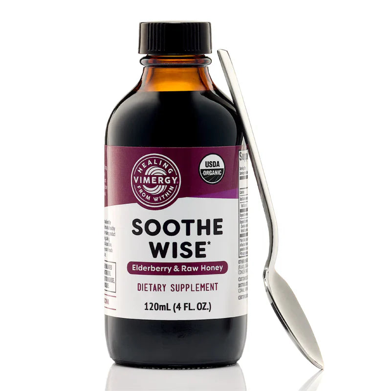 Vimergy Herbs - Soothe Wise (Elderberry & Raw Honey) 120ml