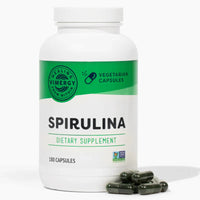 Thumbnail for Vimergy Herbs - Spirulina Capsules 180 Capsules