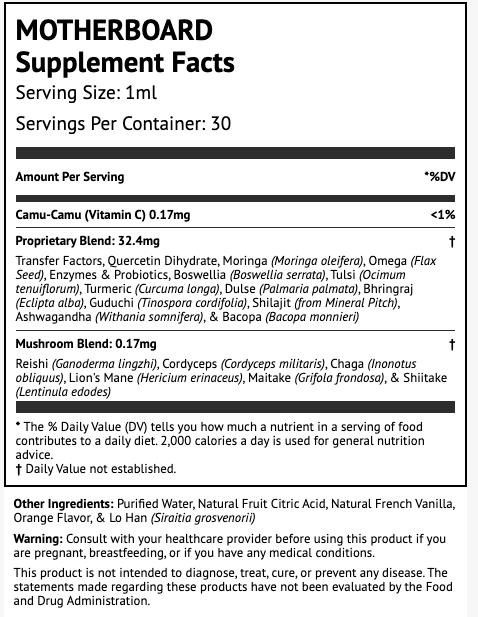 Venjenz - MOTHERBOARD | Complete Immune Formula